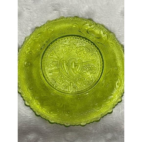 Vintage Lot of (4) Westmoreland 3 1/2" Scalloped Edge Themed Mini Plates - Picture 5 of 9